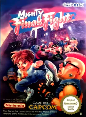 Mighty Final Fight (USA) (Capcom Classics Mini Mix) (Aftermarket) box cover front